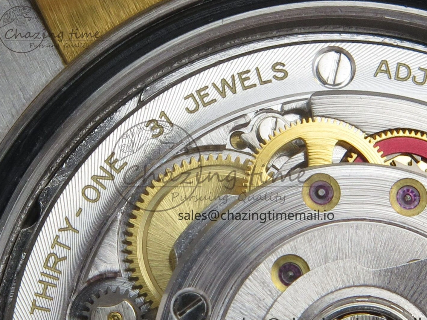 MiroTime 0327 SunProtective DateJust 36 SS YG ARF 1:1 Best Edition 904L Steel YG Leaf Diamonds Dial on Oyster Bracelet SH 87